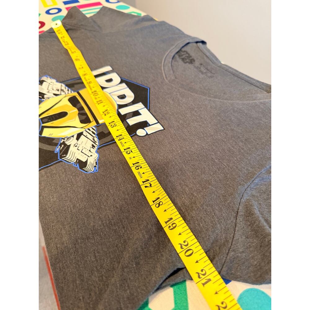 runDisney Star Wars Dark Side 2017 Challenge 19.3 Finisher Shirt Gray Women’s XL - Picture 4 of 5
